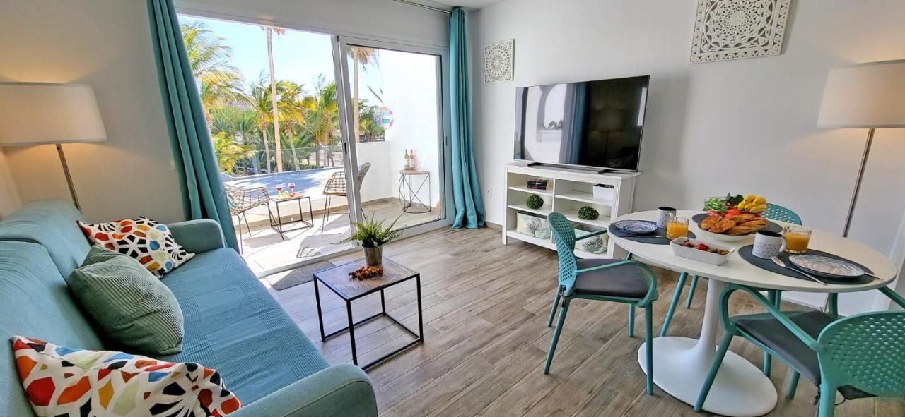 Ferienwohnung Las Palmeras Tarajalejo Exteriör bild
